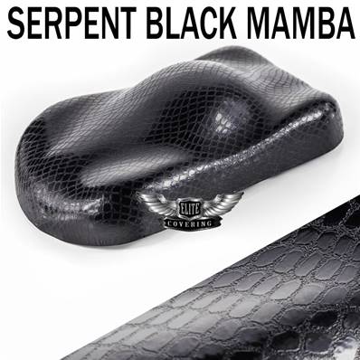 ( Serpent 3D Black Mamba ) Vinyle Adhésif Auto-Moto-Déco-Maison